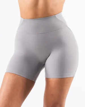 Aura Short 5" - Smoke No Slip Waistband Active Lifestyle