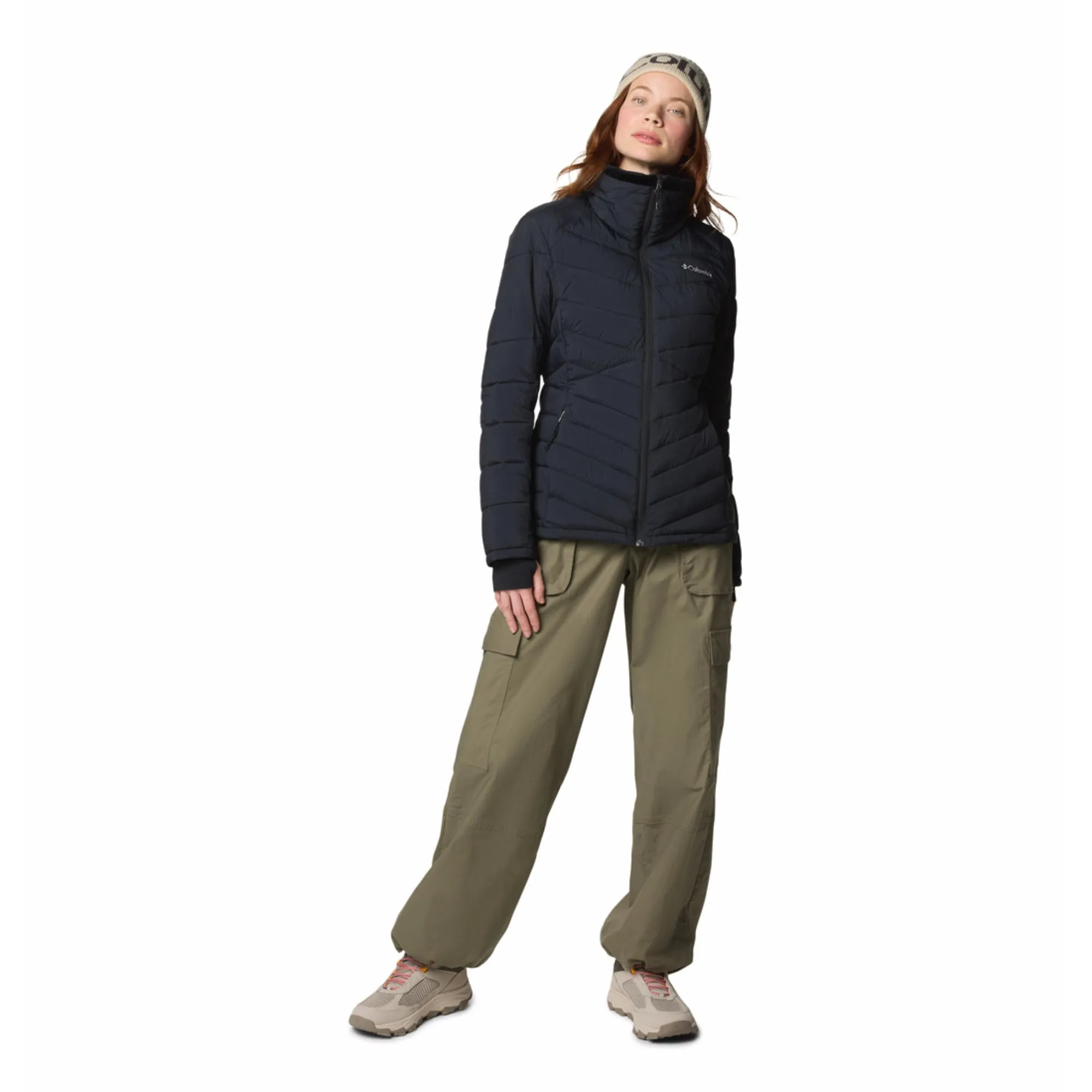 Columbia Women Black Joy Peak II Full Zip Jacket comfort enhancer