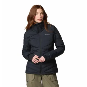 Columbia Women Black Joy Peak II Full Zip Jacket Layer Flex Practical Comfort