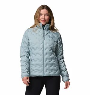 Columbia Women Blue HEAT SEAL Delta Ridge II Down Jacket Express