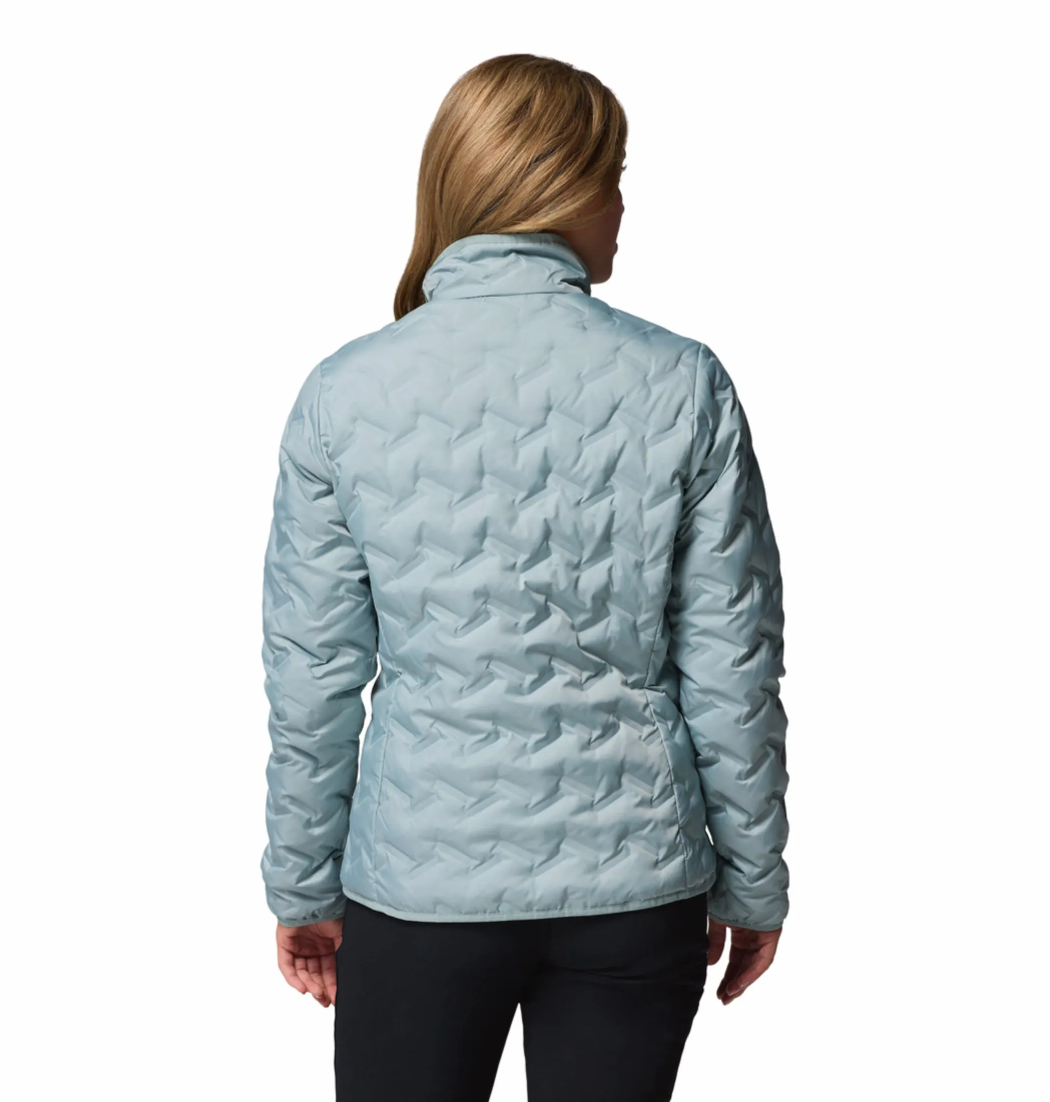 Weather Ease City Life Columbia Women Blue HEAT SEAL Delta Ridge II Down Jacket