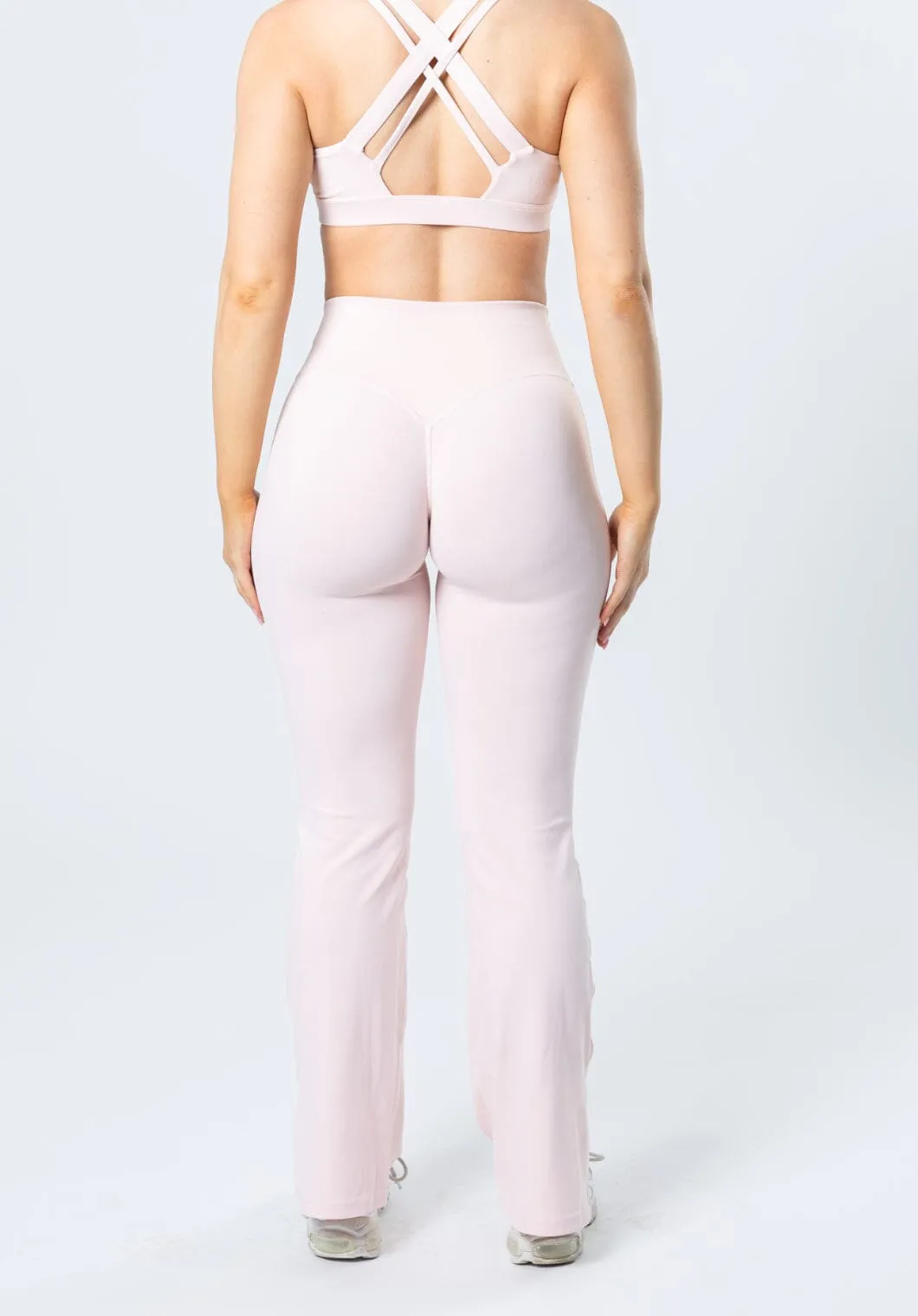 RecStretch Original Sculptseam? Plus Flare Legging 31" Sweet Tea Stretch Fit Beginner Level Fashionable Look