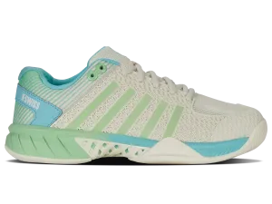 Breathable Lining Lace   Up Design 96563-258-M | EXPRESS LIGHT PICKLEBALL | EGRET/PATINA GREEN