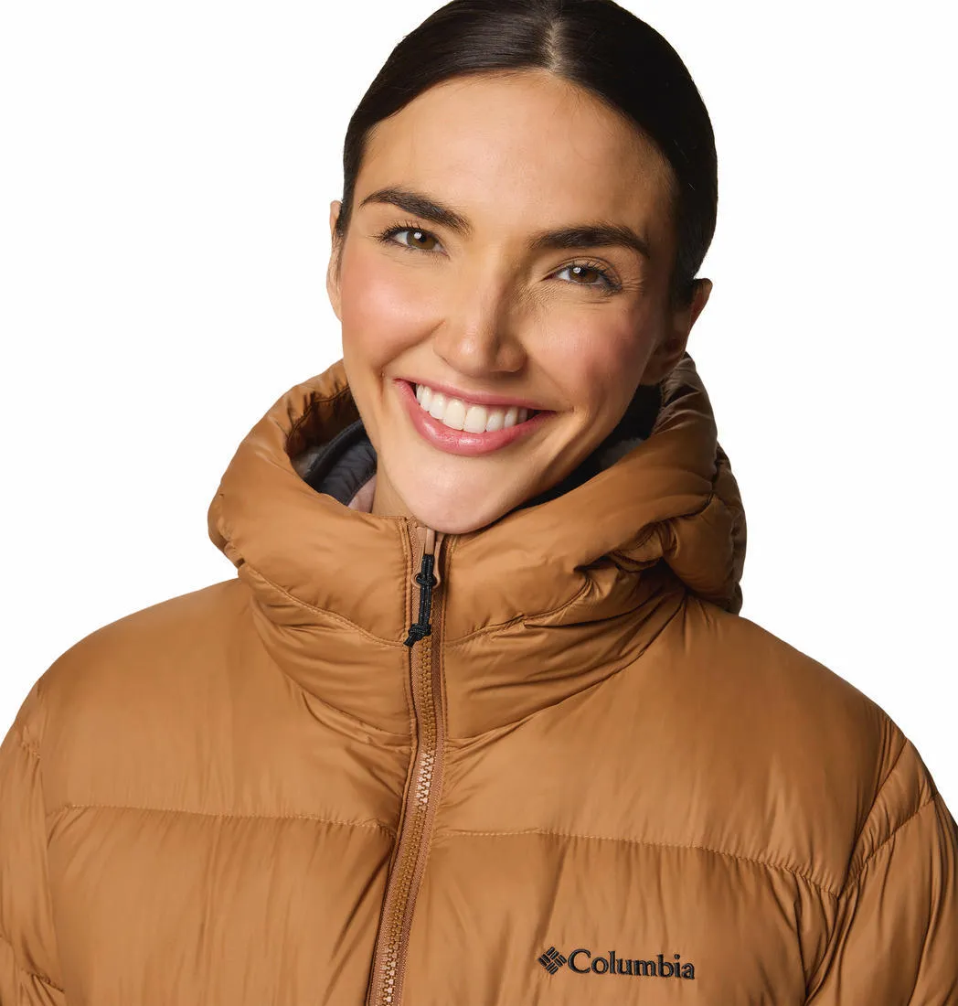 Columbia Women Brown Harmony Falls Mid Down Jacket suitable for award ceremonies Negotiate