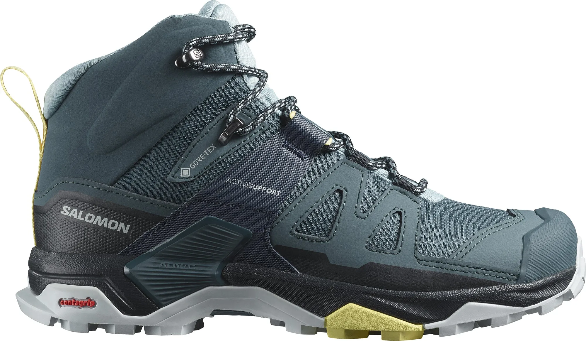 Salomon X Ultra 4 Mid GORE-TEX Womens Walking Boots - Blue Pool Time