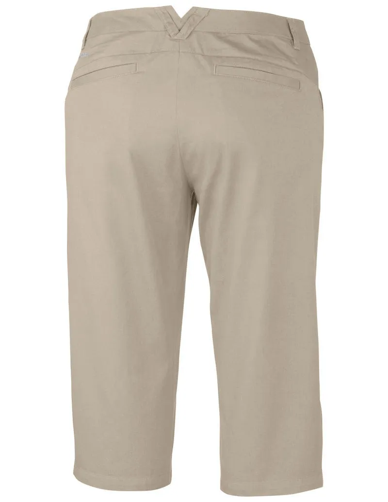 Columbia Women Beige Kenzie Cove Capri Pant Breathable Performance