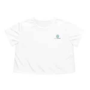 Essential Style Wear Performance Wear Women's Flowy Cropped Tee