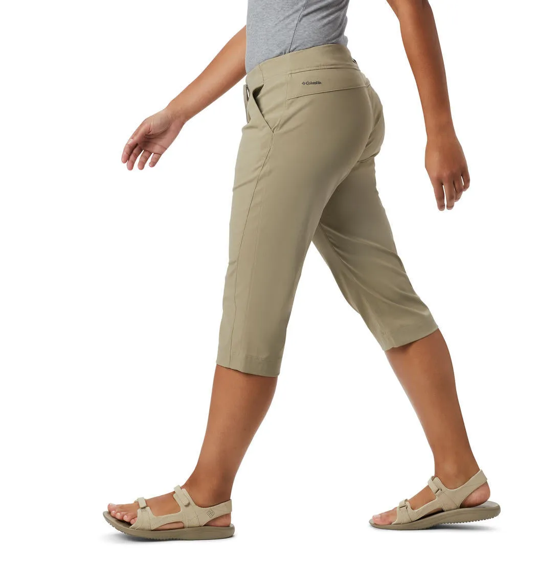 souvenir item Columbia Women Beige Anytime Outdoor Capri (Sun Protection)