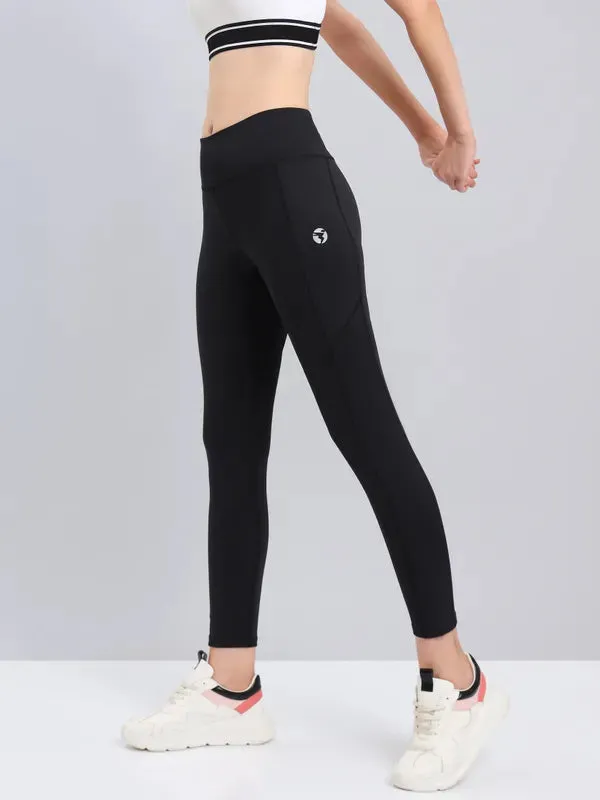 Women Solid Slim Fit Tights with ELASTO LITE Thermal Warm Morning Jog High Waist Casual Wearer