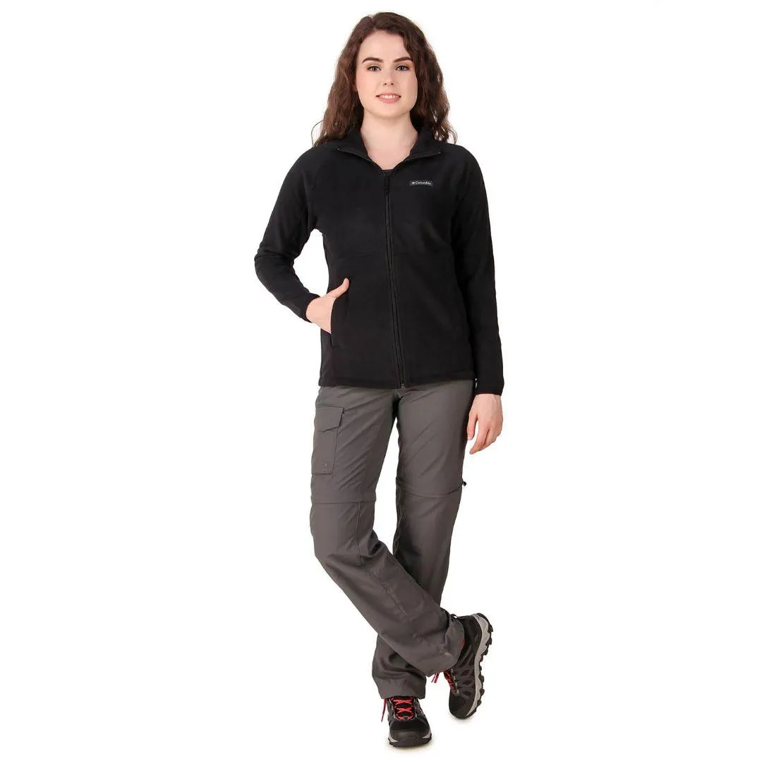 Columbia Women Black Basin Trail Fleece Full Zip festival