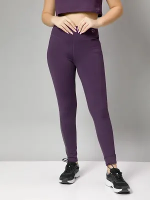 Women Solid Slim Fit Tights with ELASTO PLUS Flexible Wear Postpartum Fit Non-Restrictive Fit