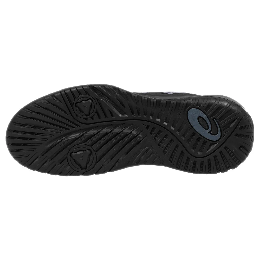Asics Women's Gel-Resolution X Night Energy - Black/Prism Blue Sturdy Lacing System