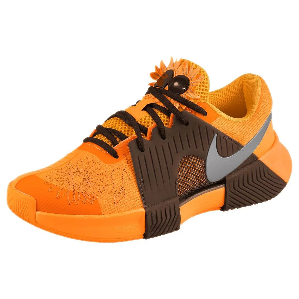 Nike Women's Air Zoom GP Challenge 1 - Osaka - Sundial/Baroque Brown Mobility Seekers Slip Resistant Outsole