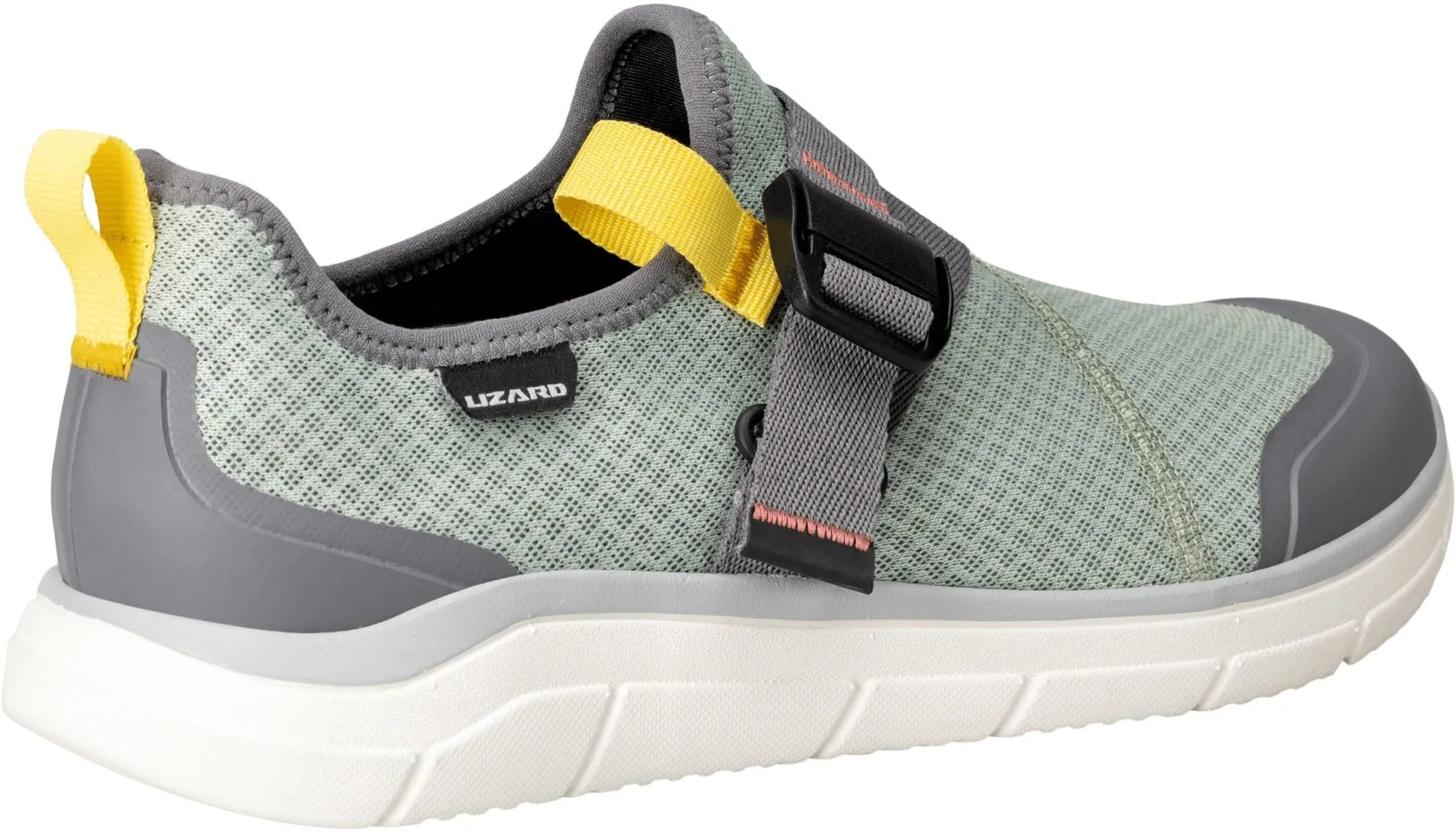 Lizard Way Womens Walking Shoes - Green Seamless Interior Low Top