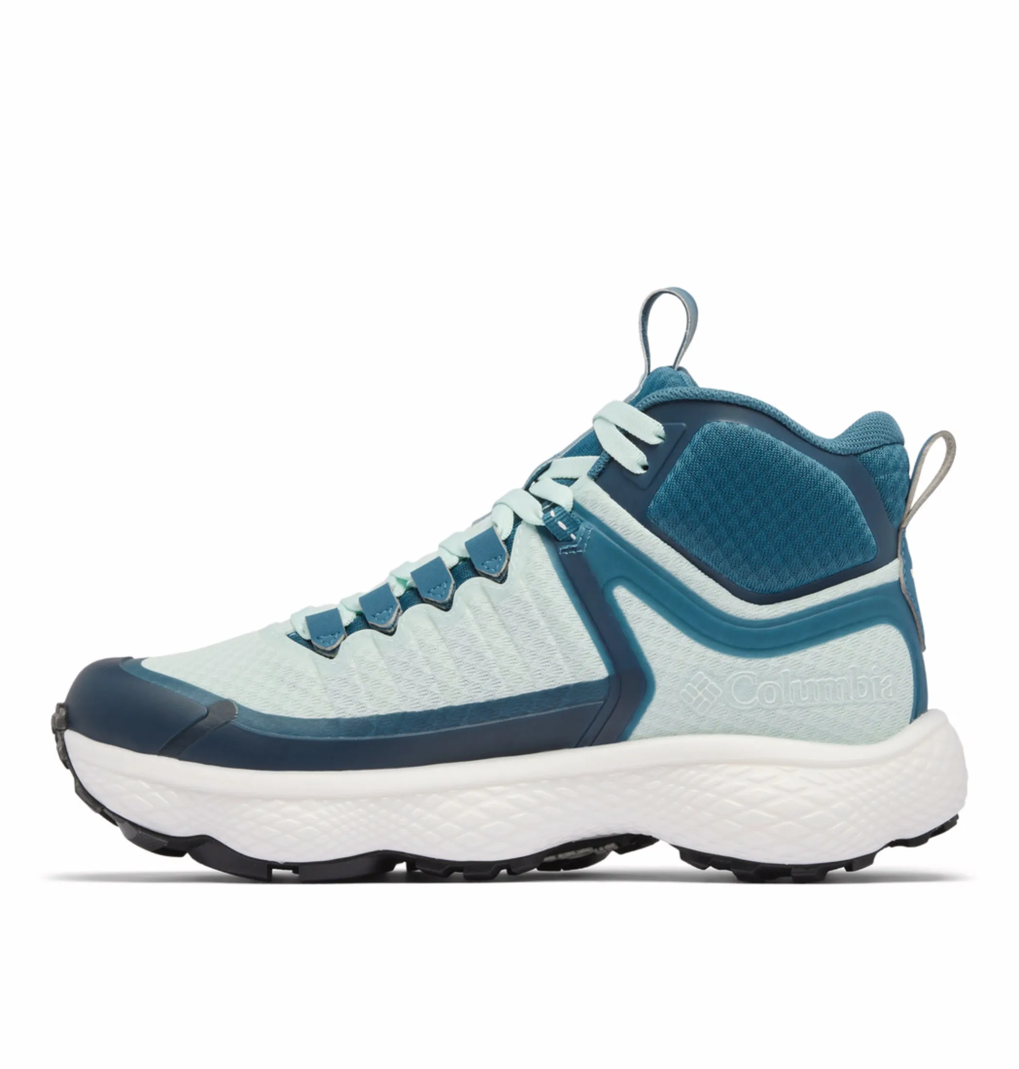 Columbia Women Blue OmniMax Escape Thrive Titanium Waterproof Hiking and Trekking Shoes Edge Support