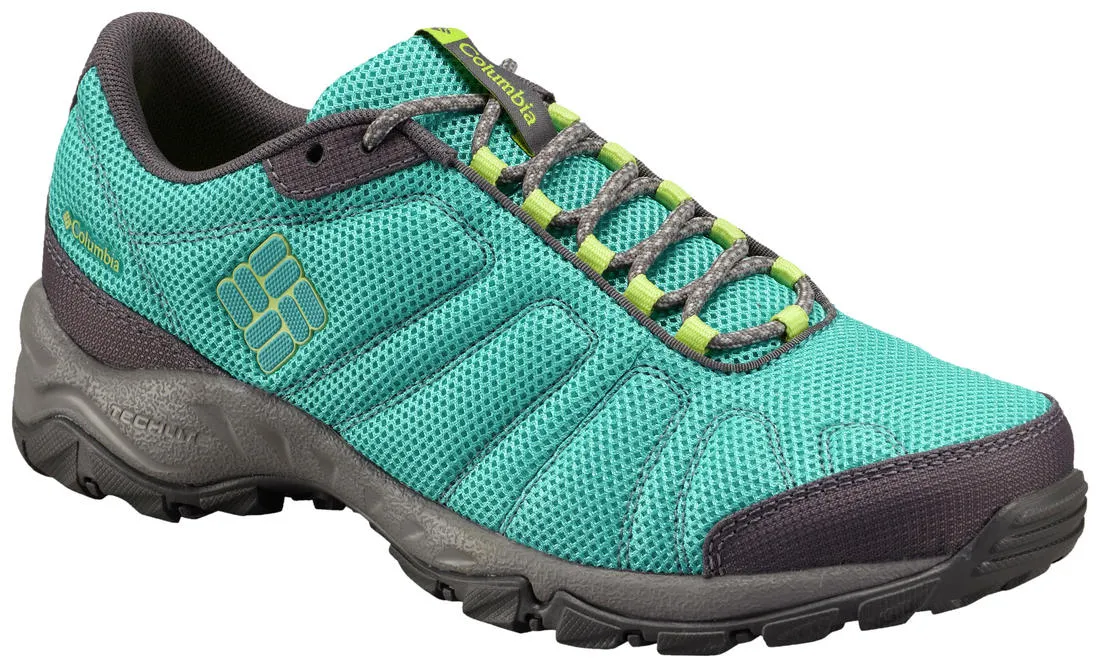 Columbia Women Green FIRECAMP MESH Dry Trail Slope Climb