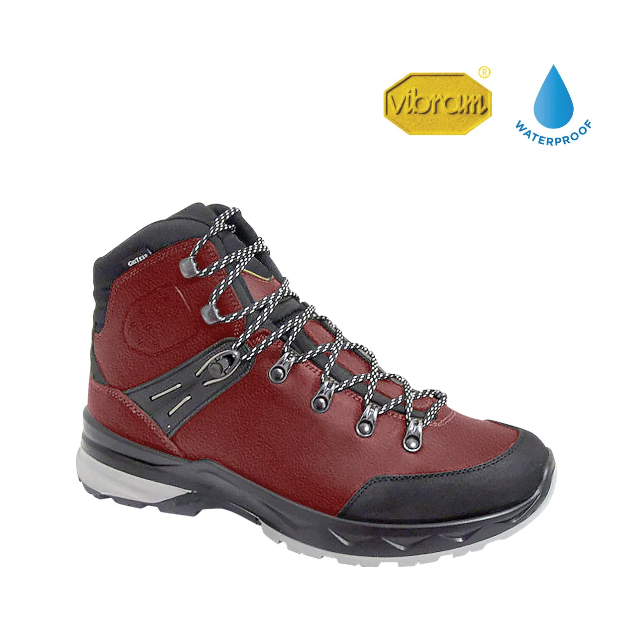 Women's Redland Fundy Burgundy Natural Terrain Rocky Climb Boots