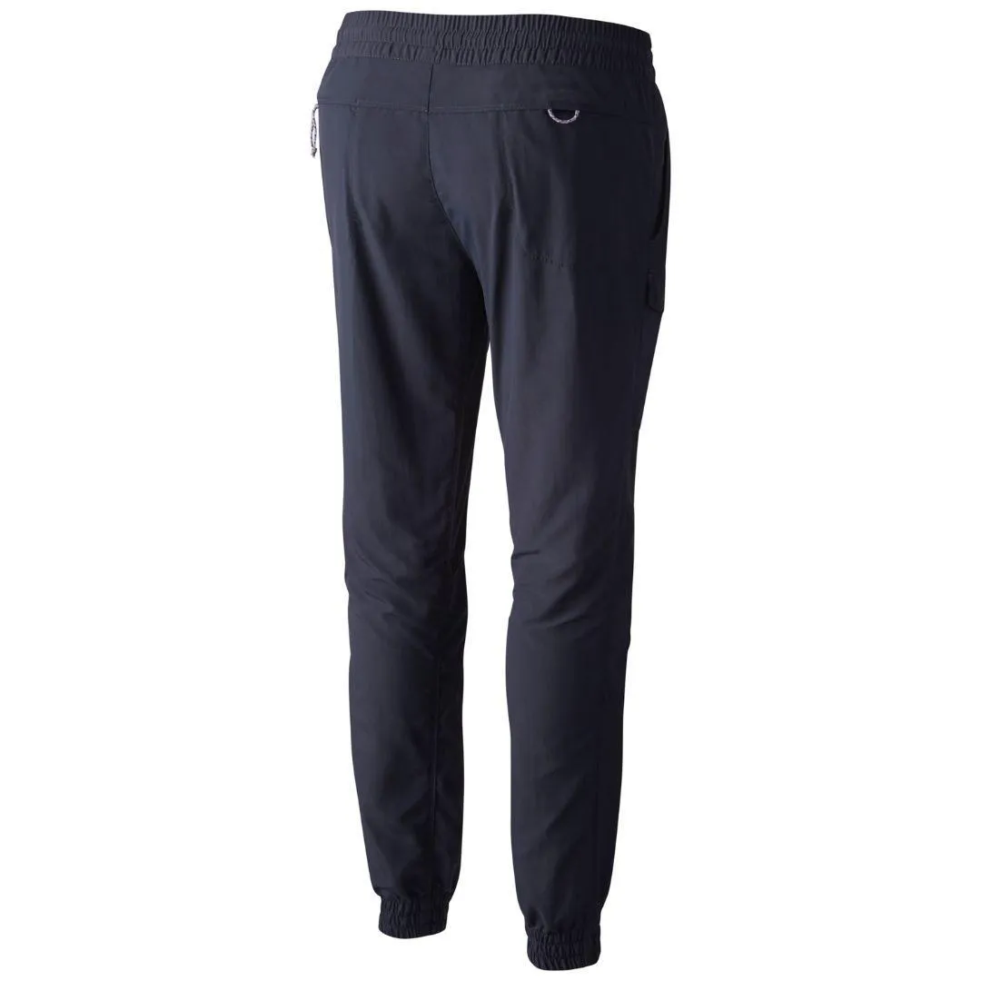 Columbia Women Blue Silver Ridge Pull On Pant (Sun Protection) Training Leggings Chic Comfort