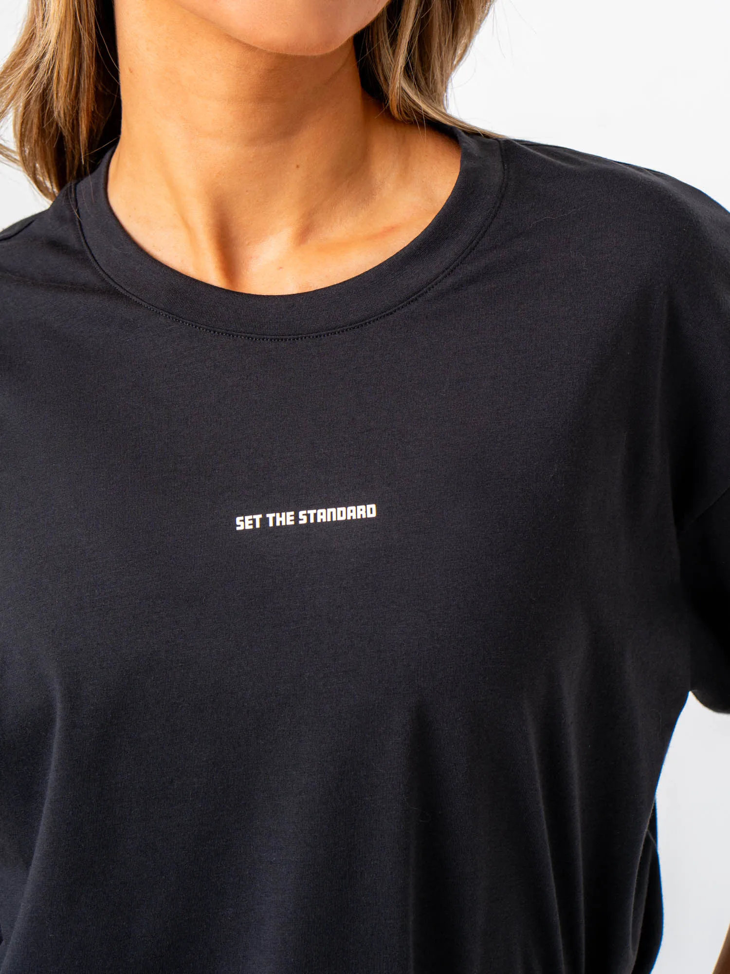 Emerge Oversized T-Shirt - Faded Black Perfect Layer