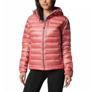 Fantasize Columbia Women Pink Pebble Peak II Down Hooded Jacket