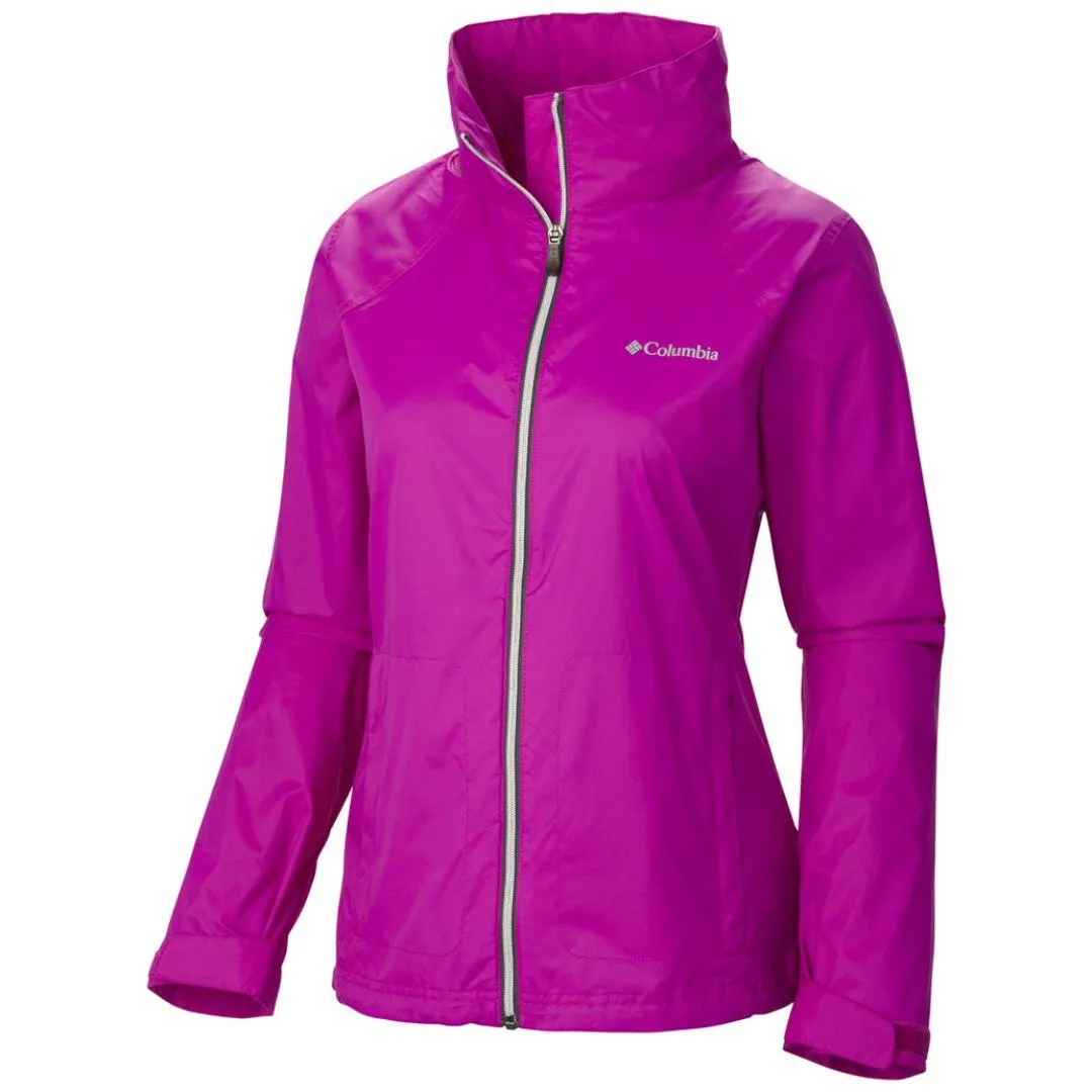 Columbia Women Purple Switchback II Jacket Impact Absorbing Padding