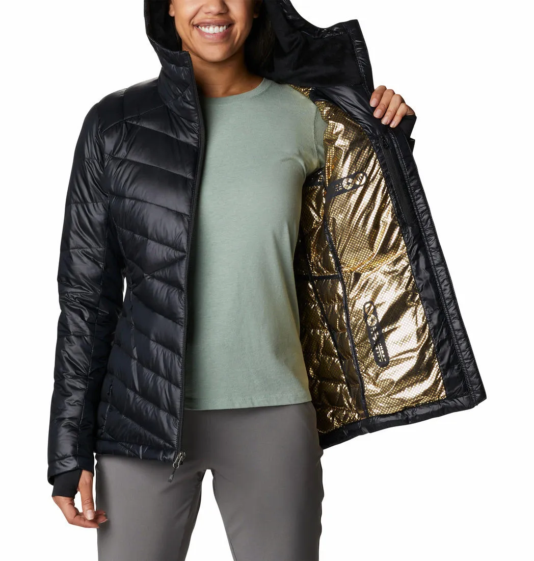 Budget - friendly Warm Layer Columbia Women Black Joy Peak Hooded Jacket