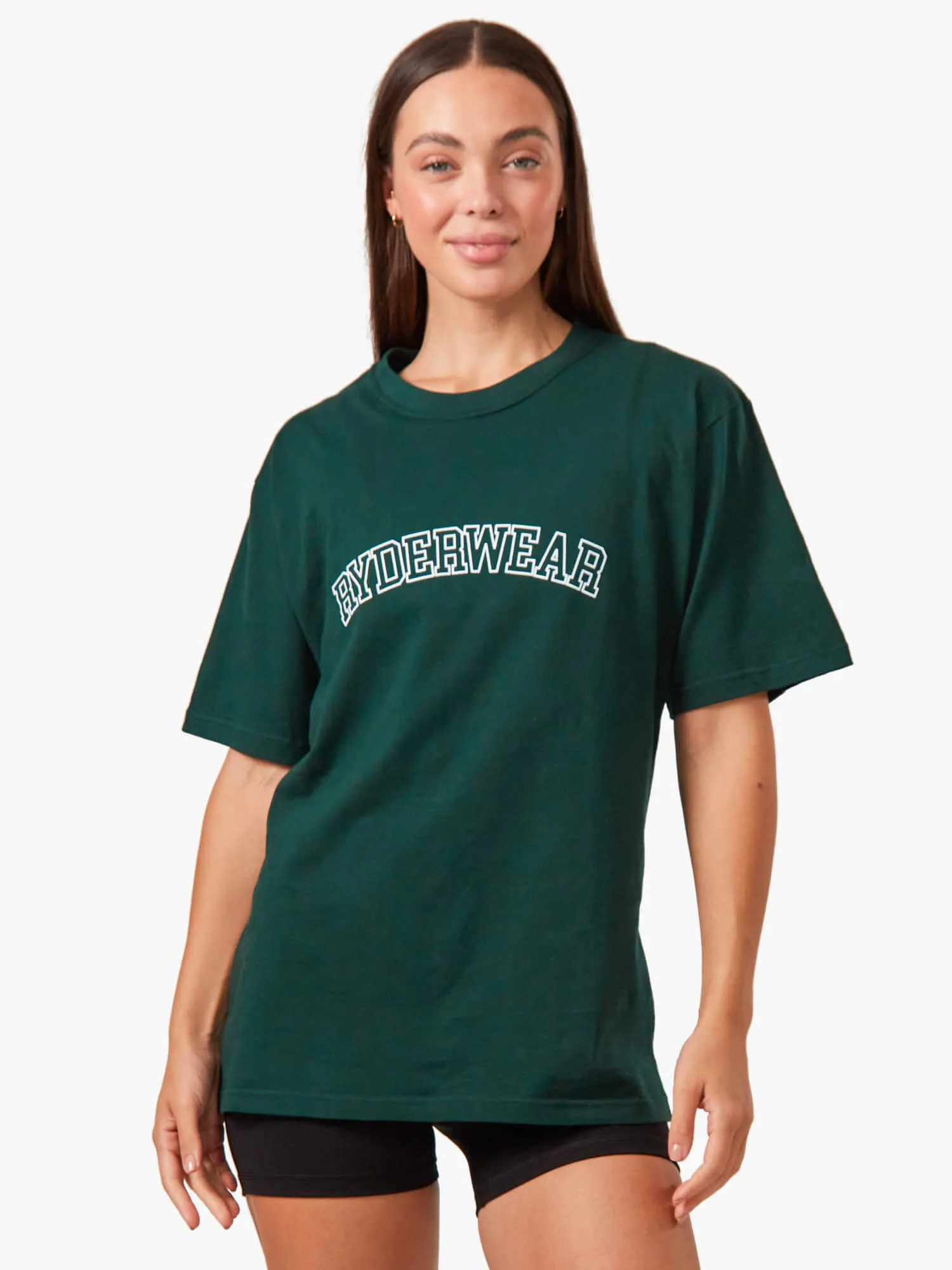 Flex Fit Oversized T-Shirt - Bottle Green