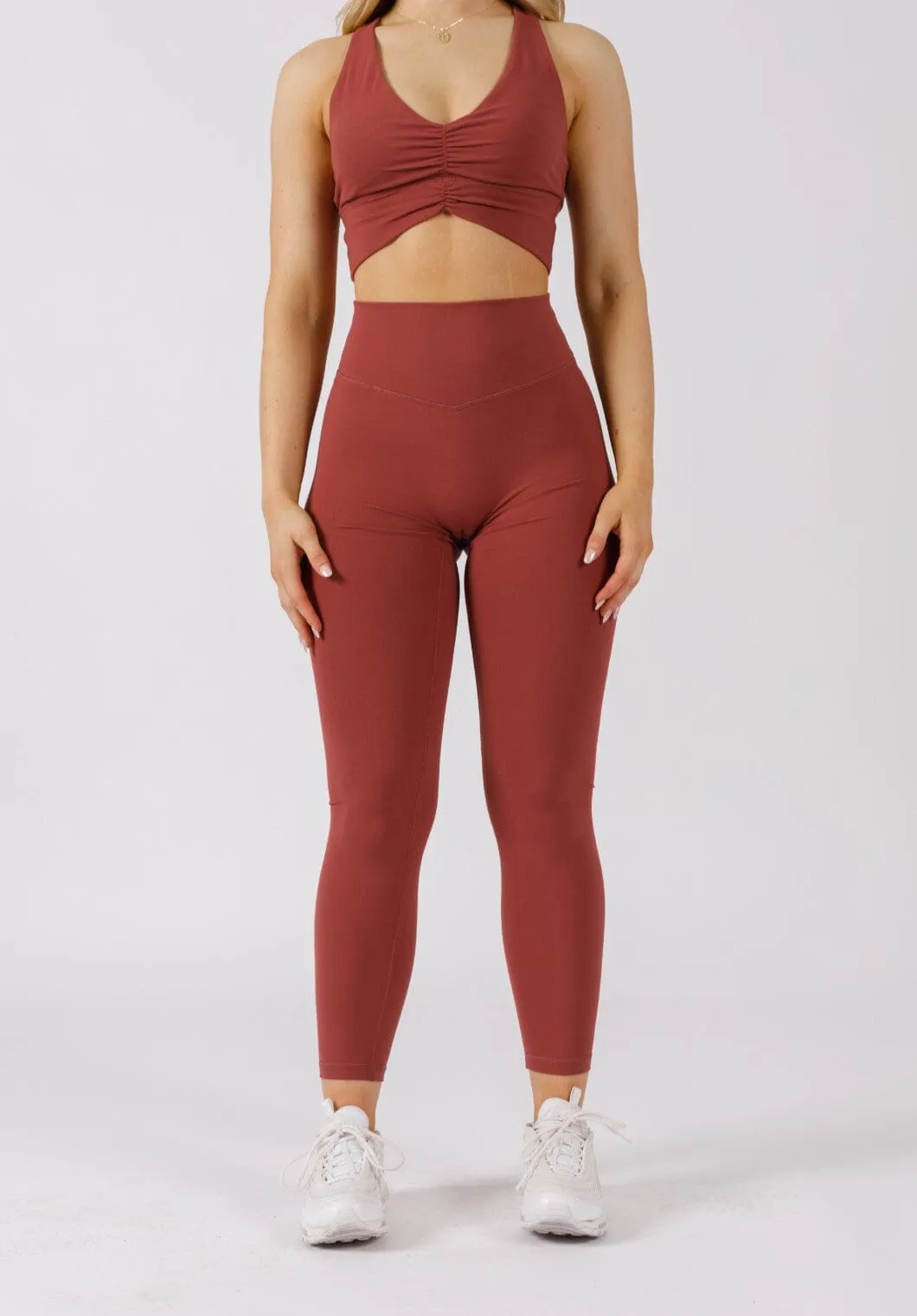 UltraLux Curve Contour Sculptseam? Legging Strawberry Quartz Non-slip Fit Power Move