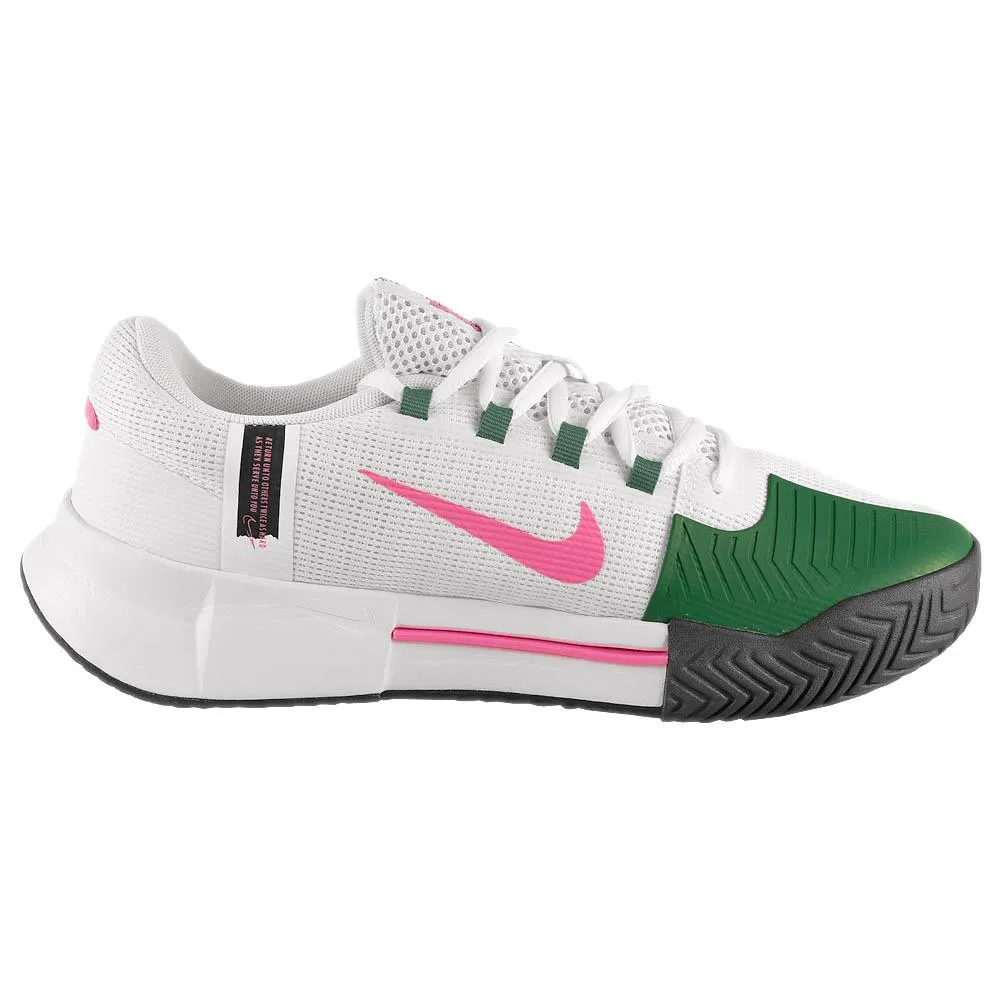 Foot alignment Comfortable Heel Nike Women's Air Zoom GP Challenge 1 - White/Bicoastal