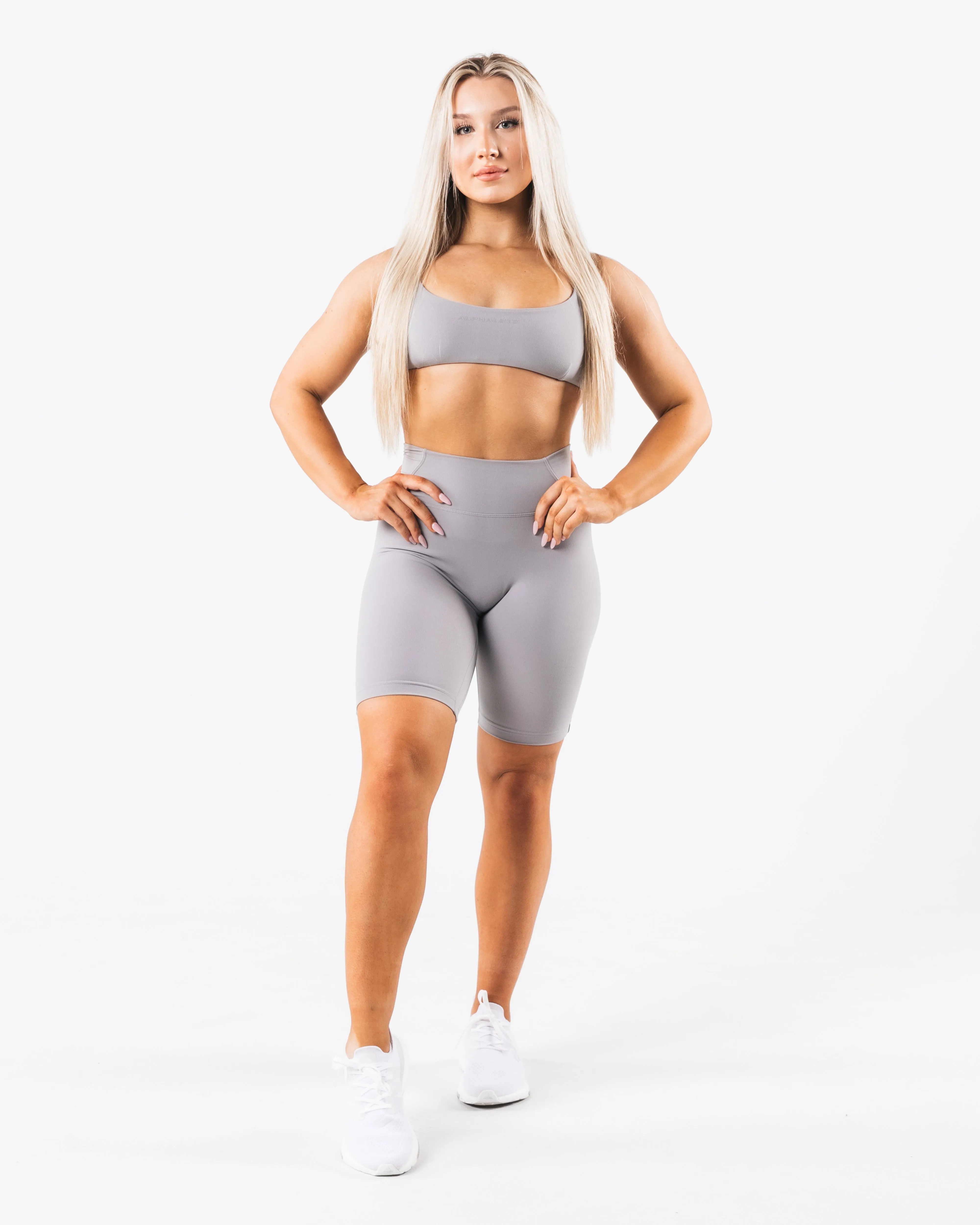 No Slip Gripper Comfort Layer Wear Aura Short 9" - Smoke