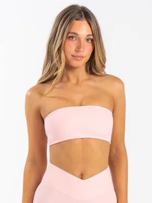 NKD Bandeau - Pink Musk Lace active clothing