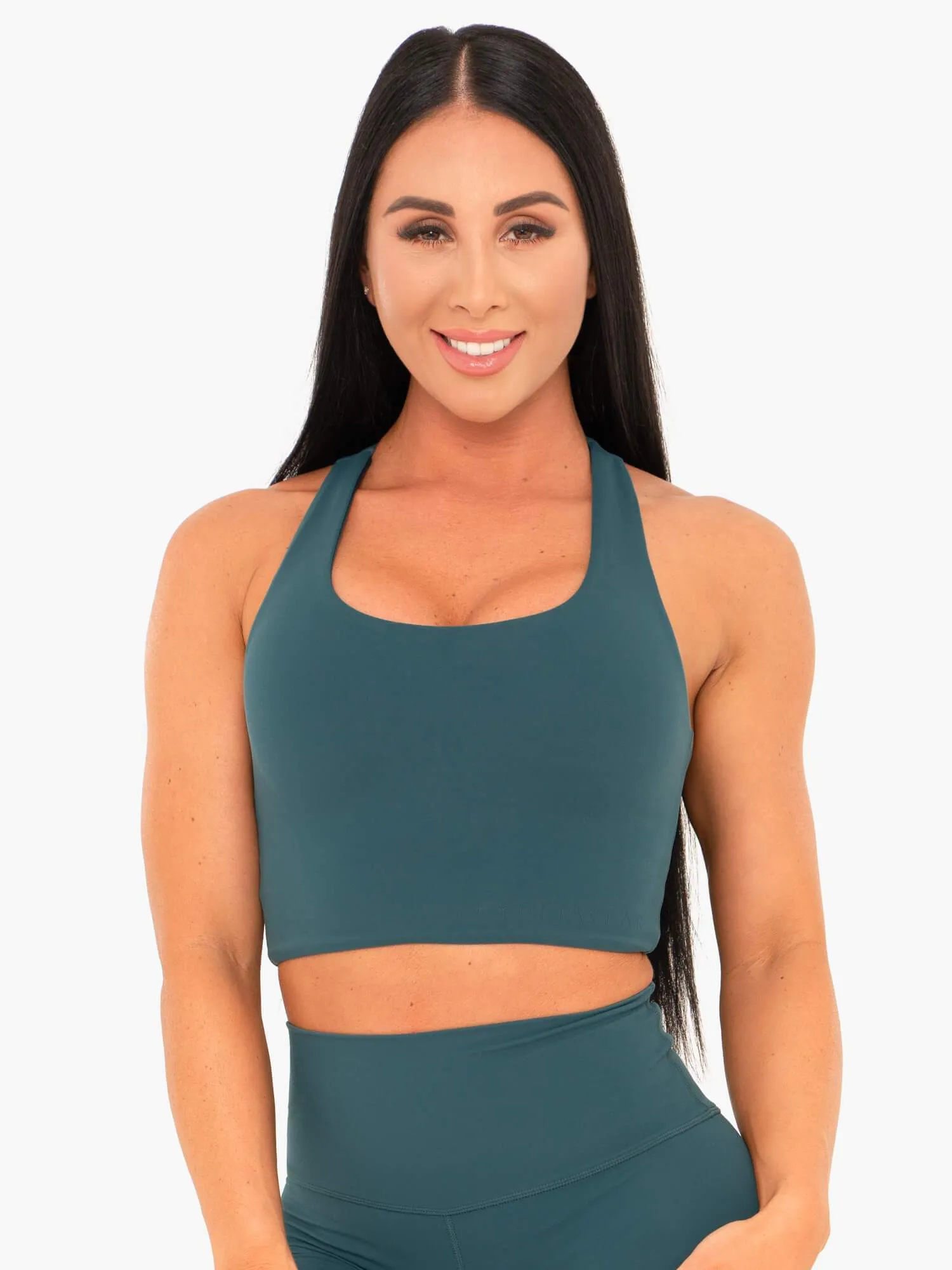 NKD Sports Bra - Teal Elastic seams teen clothing