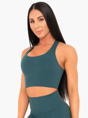 NKD Sports Bra - Teal Anti-static seams