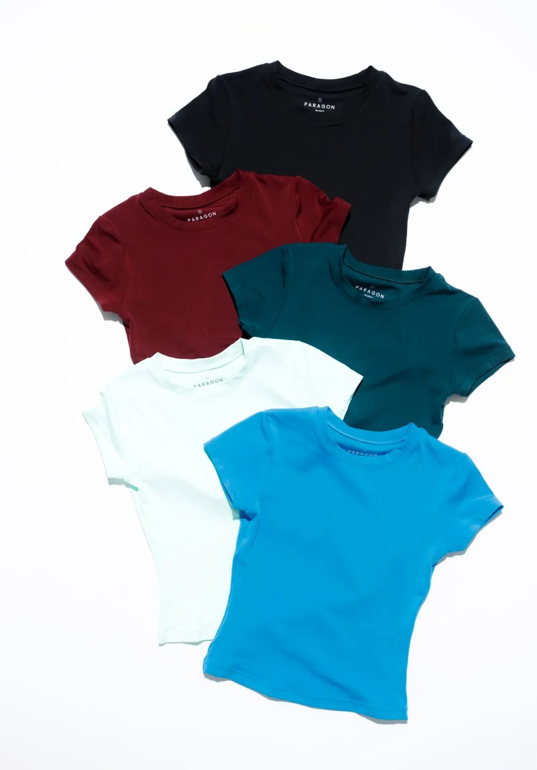 Everyday Top Elastic waist Reluna? Full Length Short Sleeve Top Serpentine