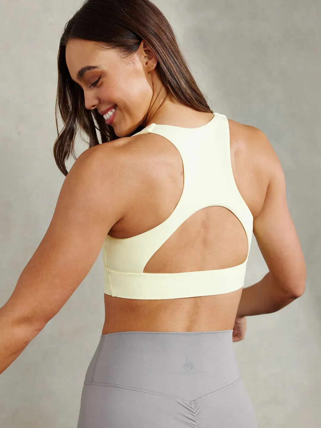 NKD Embody Sports Bra - Lemon Customizable