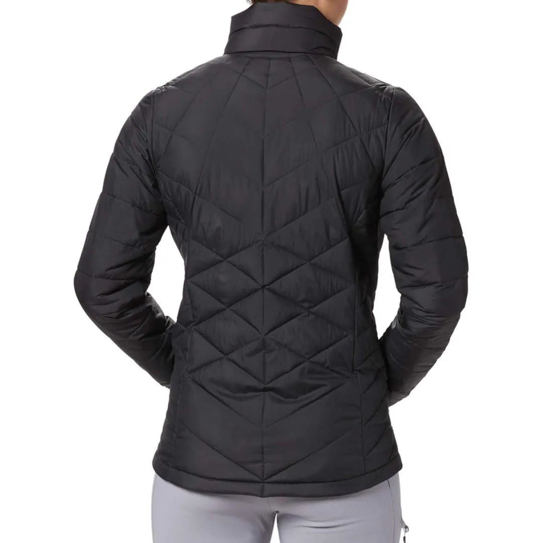 Anti Pilling Preppy Columbia Women Black Heavenly Jacket