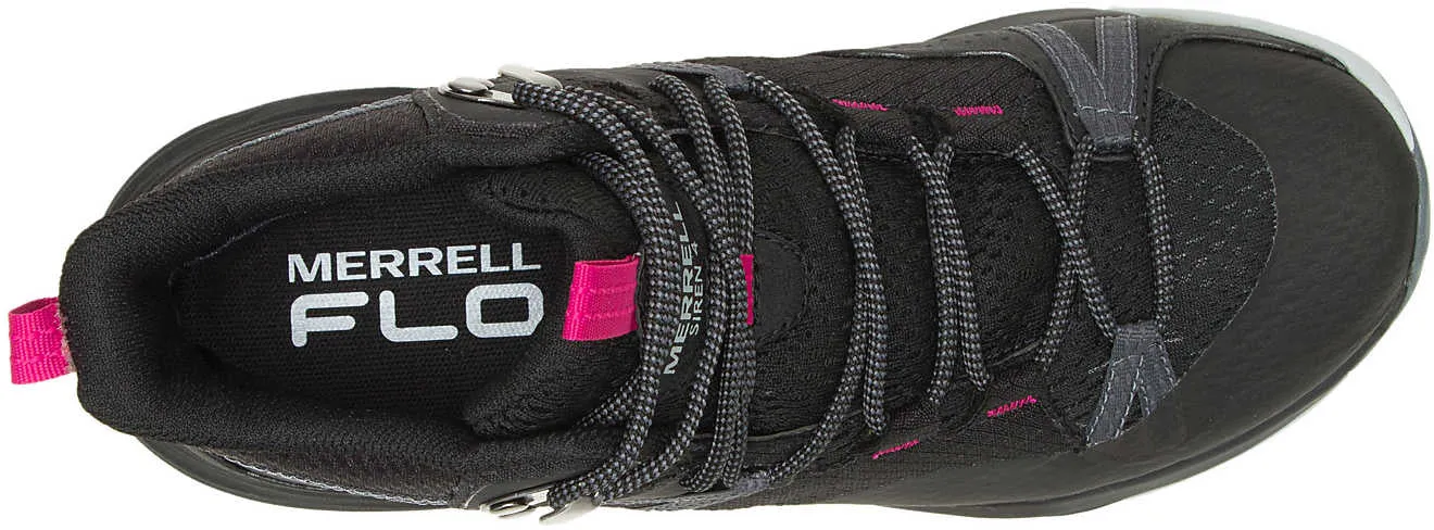 Enhanced grip Cotton Touch Merrell Siren 4 Mid GORE-TEX Womens Walking Boots - Black