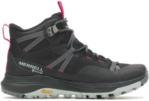 Merrell Siren 4 Mid GORE-TEX Womens Walking Boots - Black Breathable City Adventure