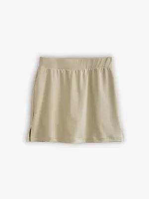 W STELLA SKORT Agate Gray Elegant Feel