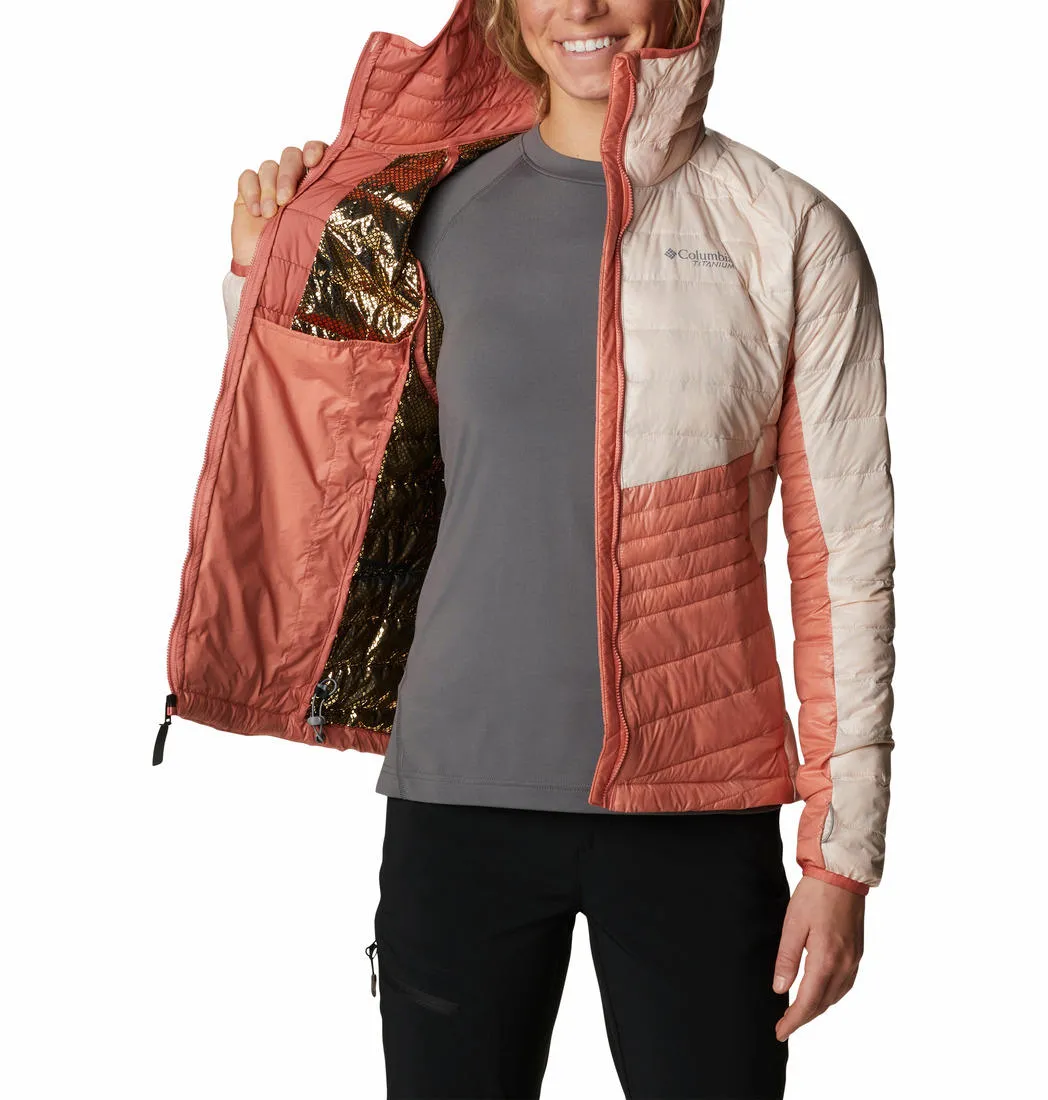 Urban Style Columbia Women Red Platinum Peak Hooded Jacket