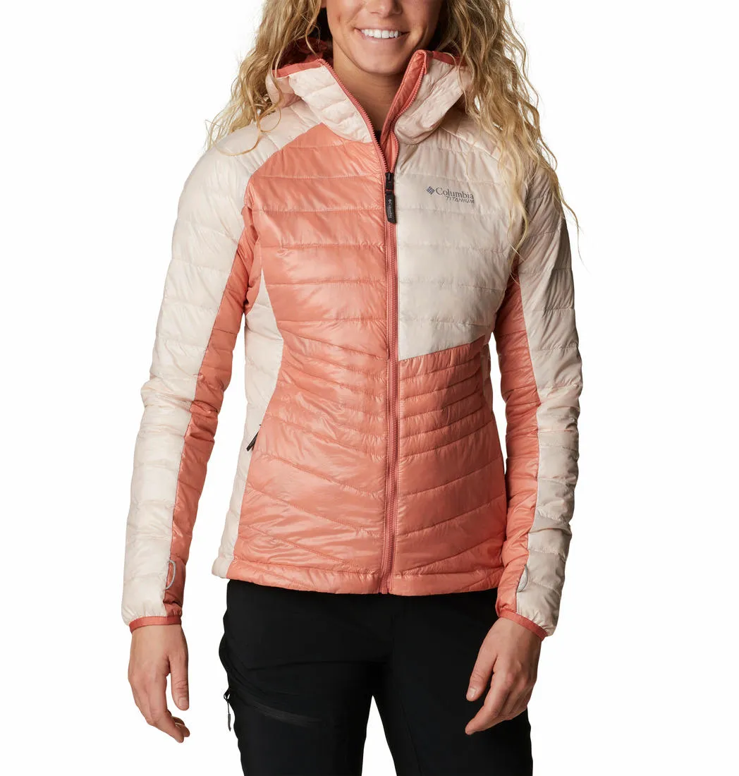 Deodorant Columbia Women Red Platinum Peak Hooded Jacket