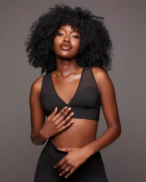 Animal print sports outfit Solstice Longline Bra