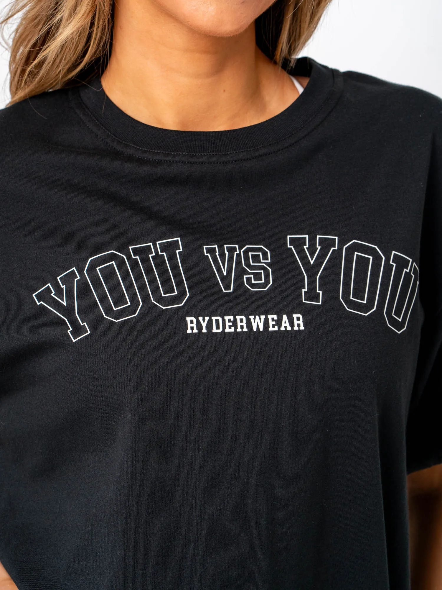You vs You Oversized T-Shirt - Black AntiPillingTreatment SlimFit