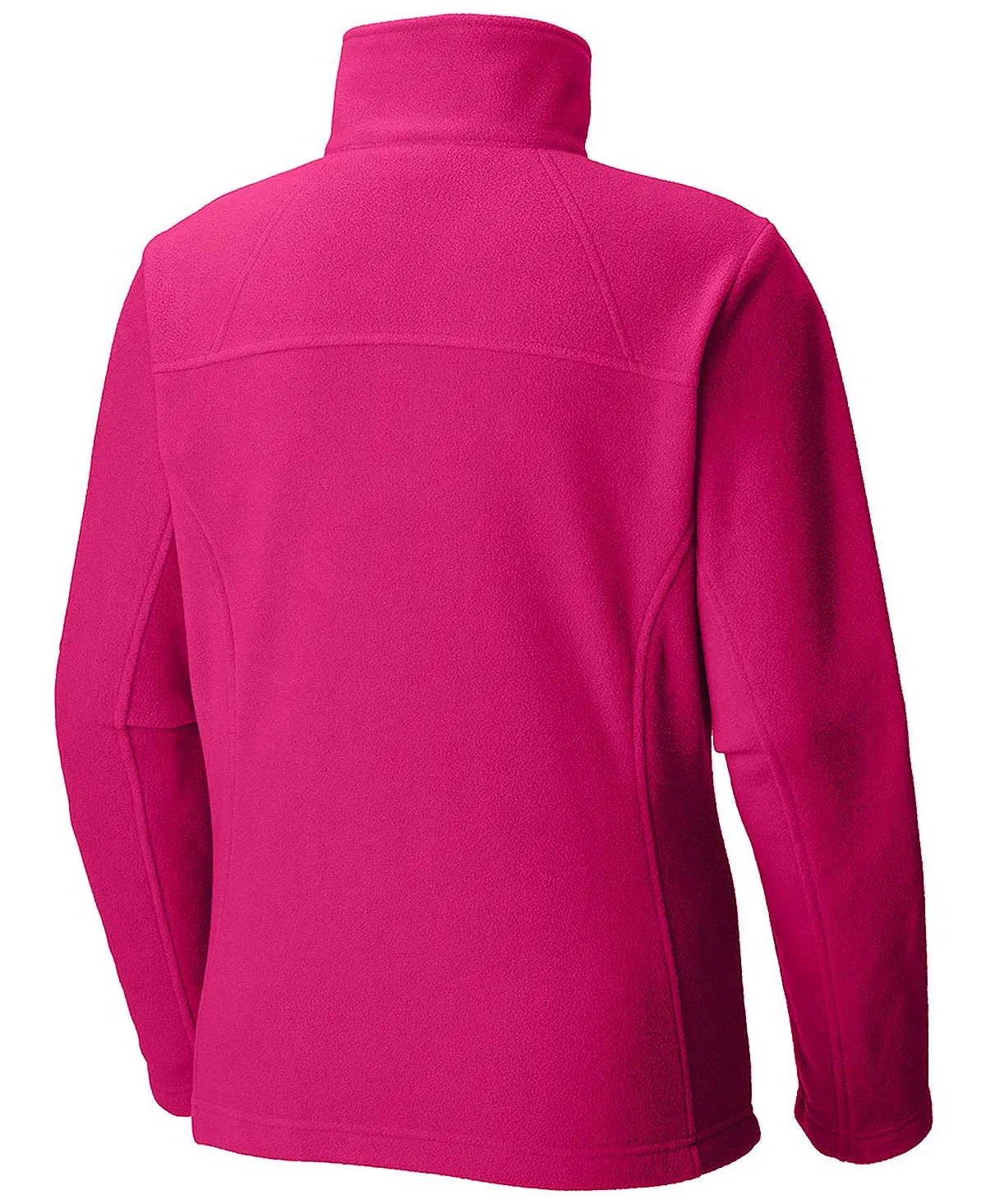 Columbia Women Red Fast Trek II Full Zip Fleece Jacket bus ride