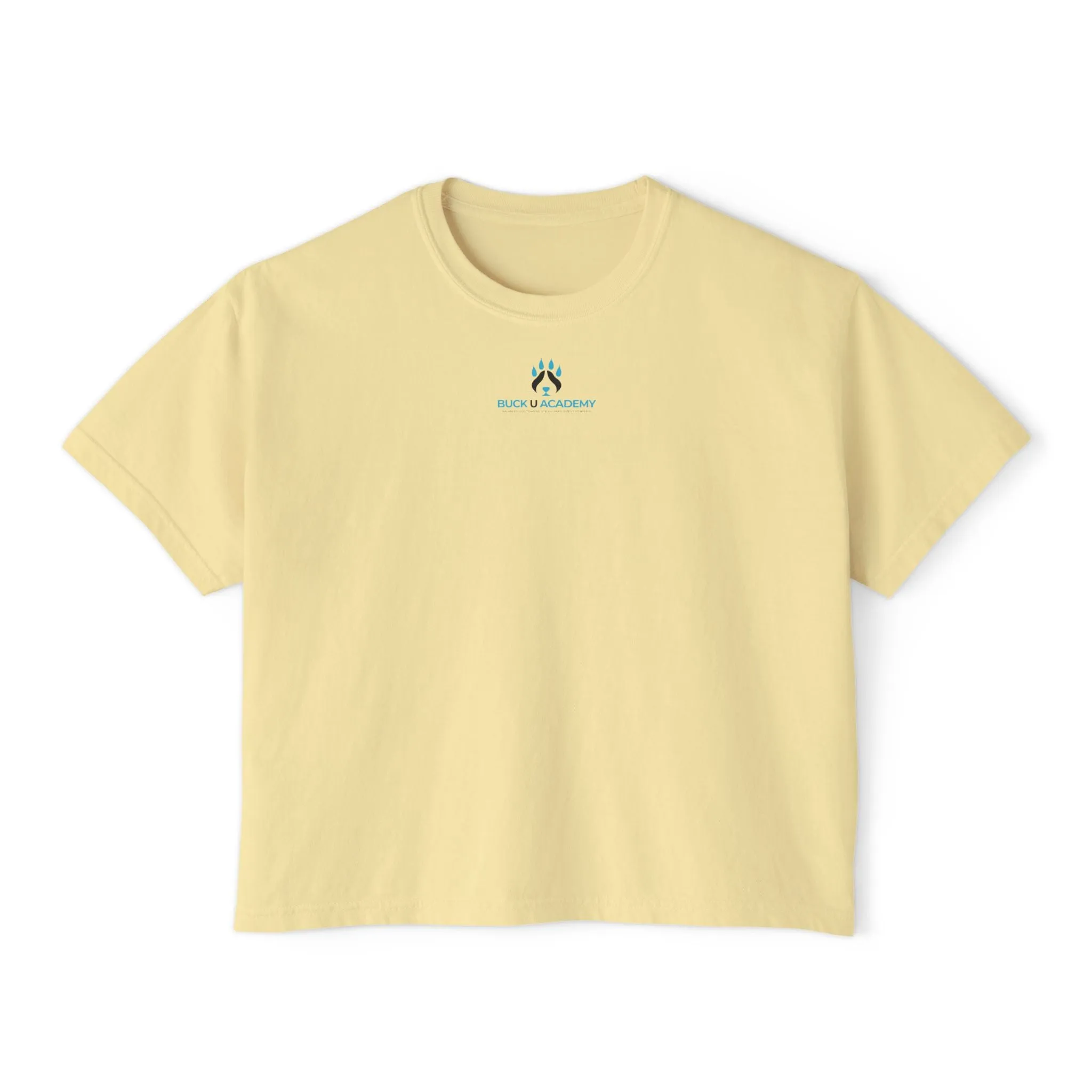 Sublimation Resistant Fabric Women's Boxy Tee