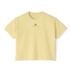 Sublimation Resistant Fabric Women's Boxy Tee