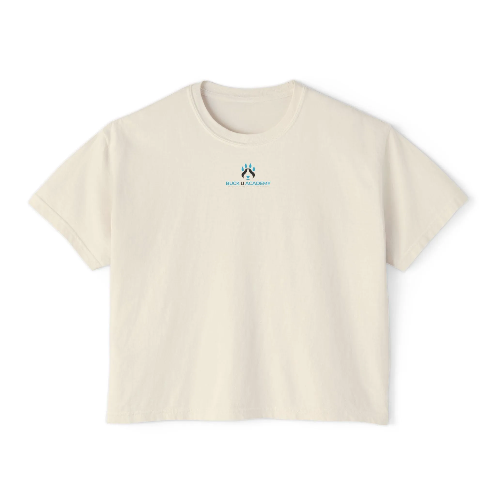RecycledBlend Premium Cotton Blend Women's Boxy Tee