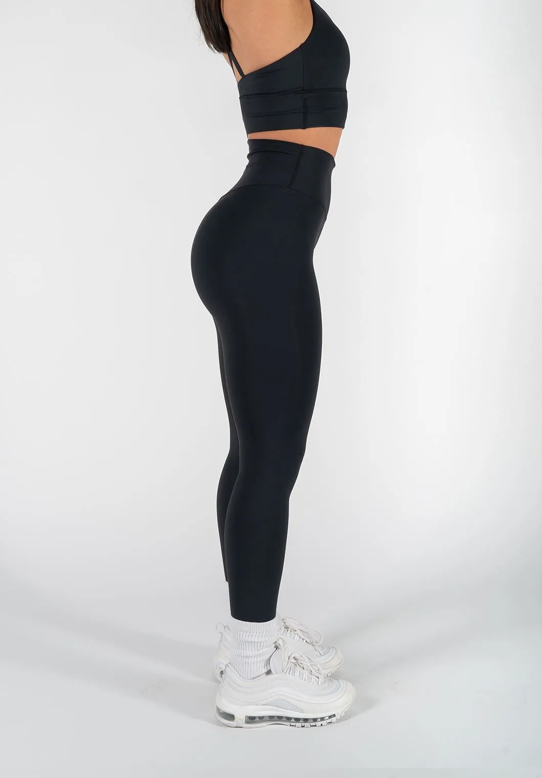 Comfortable Stretch Fit FlexSweat Big Moves Sculptseam? Legging Black