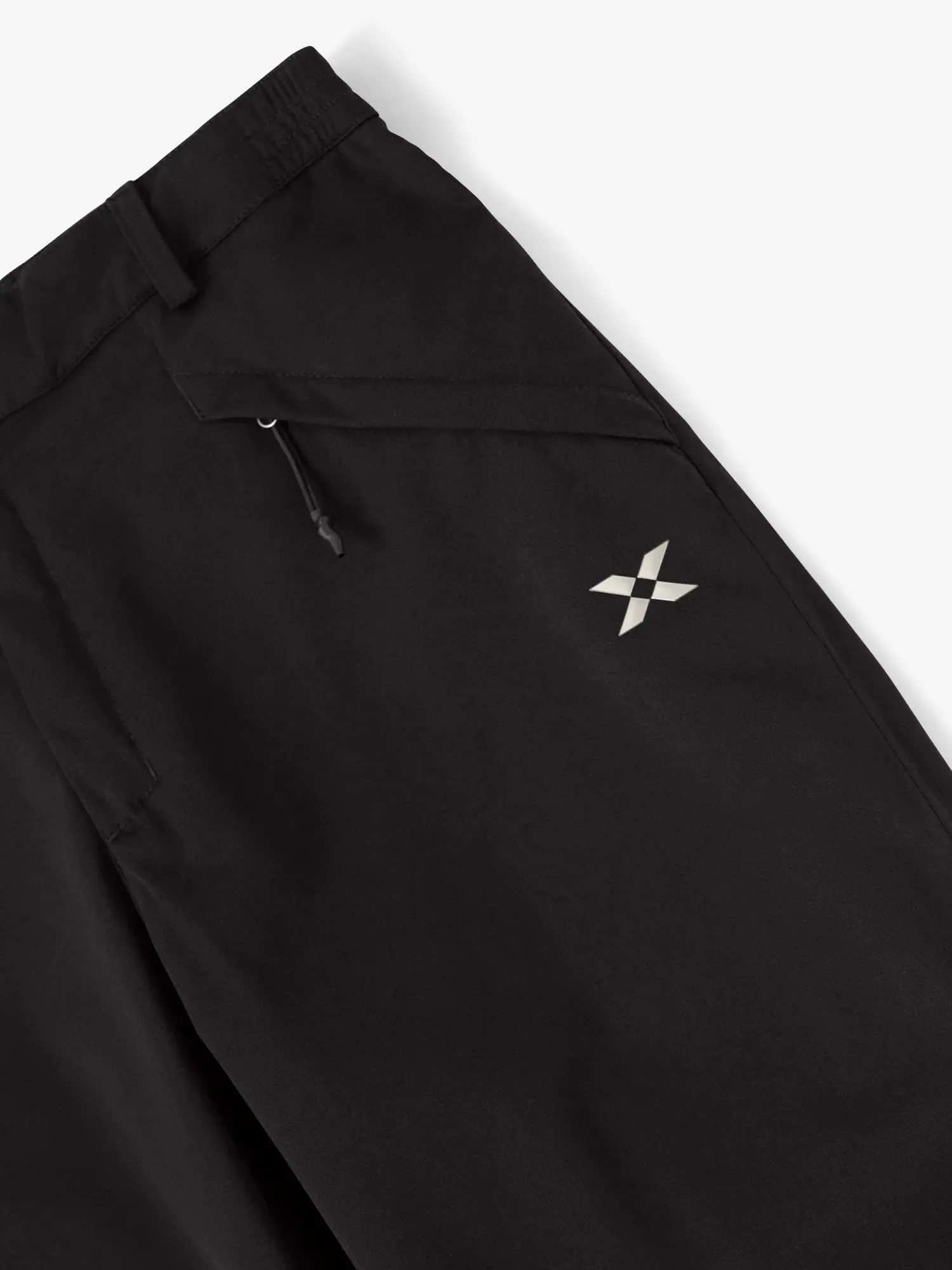 Non Slip Inner Lining Zero Edge Pocket Design W X-PRO PANTS Black