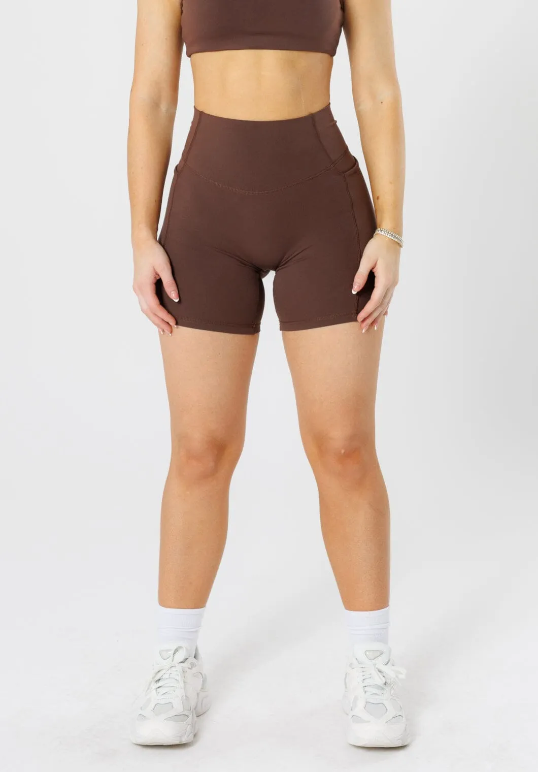 Reluna Empower Sculptseam?  Plus Pocket Short 6?? Walnut BreathableWebbing